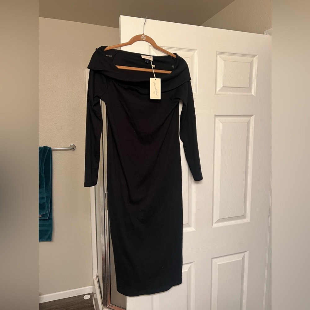 Large off the shoulder dress